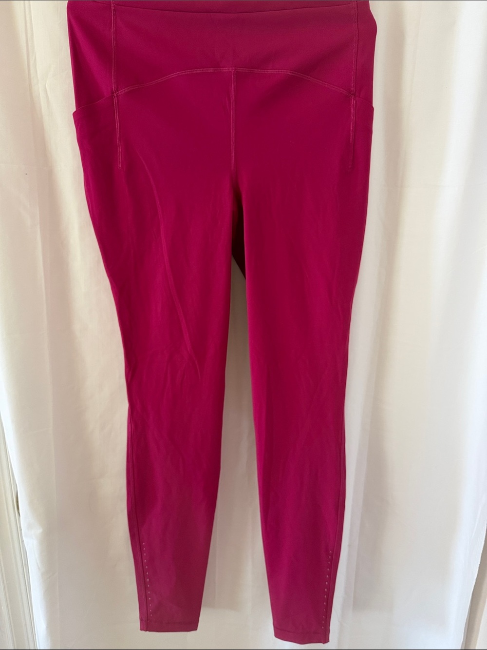 Magenta High-Waist Leggings